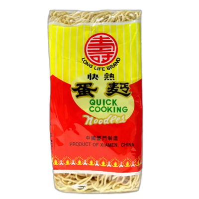 le tagliatelle dell'uovo di cucina rapida 400g hanno asciugato non Fried Instant Halal