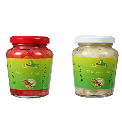 Sushi marinati organici freschi Ginger Sliced And Strip 160g/bottiglia