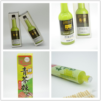 Pasta pura 43g del Wasabi del rafano della senape per i condimenti dei sushi