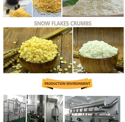 stile giapponese bianco Panko di 1kg 4-6mm che frigge le bistecche del pesce e di manzo del pollo