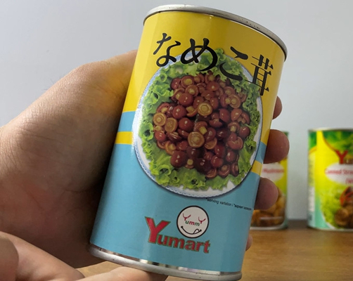 Funghi prataioli inscatolati naturali freschi del fungo di 400g Nameko