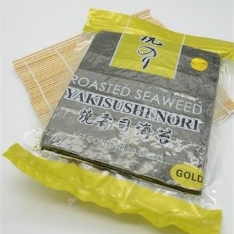 Alga Sushi Yaki Nori Seaweed arrostita 10 strati