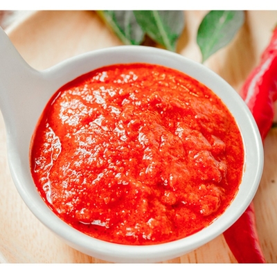 L'iso rosso di Chili Powder Sauce With della pasta di 248g Tobajan ha approvato