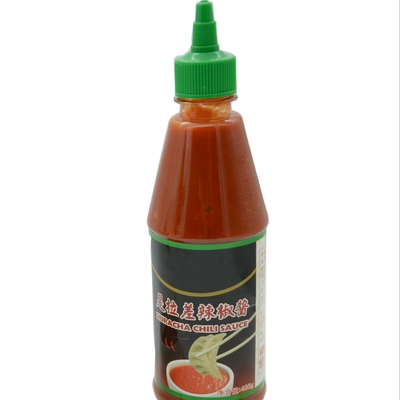 Bottiglia di plastica Chili Powder Sauce Hot Spicy 482g*12bottles del deposito