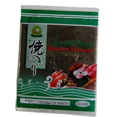 28g Yaki cascer Nori Seaweed 10 strati con l'involucro originale