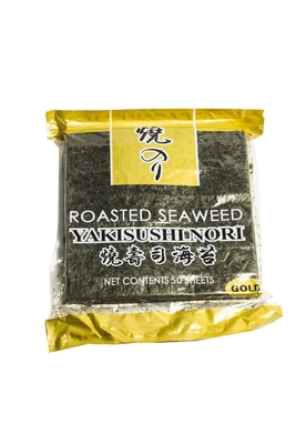 Sushi giapponesi Nori Seaweed Dried Algae Sheets di Yaki di vuoto dell'OEM