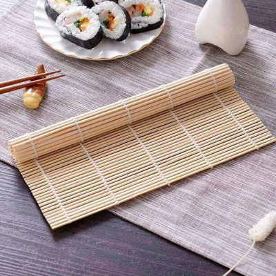 I giapponesi disegnano i sushi di bambù 27cm Mat White Natural Color di 24cm