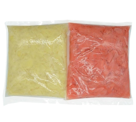 Sushi marinati 1.2mm bianchi rosa Ginger Slic Strip In Bag 1.5kg
