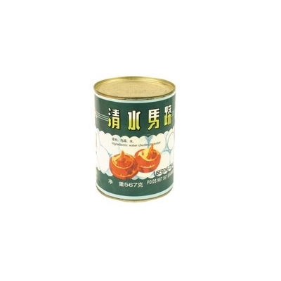 Castagna d'acqua dolce delle verdure della frutta in scatola di 425g 567g allo sciroppo