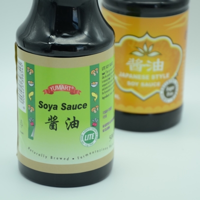 250ml stile cinese Jade Bridge Soy Sauce Light scura per il supermercato