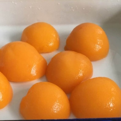 Pesca gialla inscatolata frutta istantanea in sciroppo leggero 425g 820g
