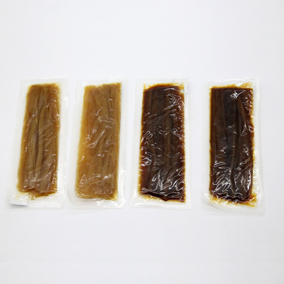 18cm Brown ha marinato la fetta della striscia di Kanpyo dei sushi nei sacchetti di plastica 100g