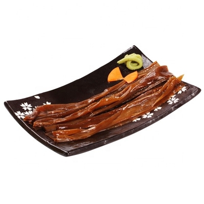 18cm Brown ha marinato la fetta della striscia di Kanpyo dei sushi nei sacchetti di plastica 100g