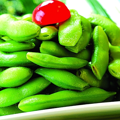 IQF ha sbucciato la soia di Edamame Beans Kernels Frozen Green con i baccelli